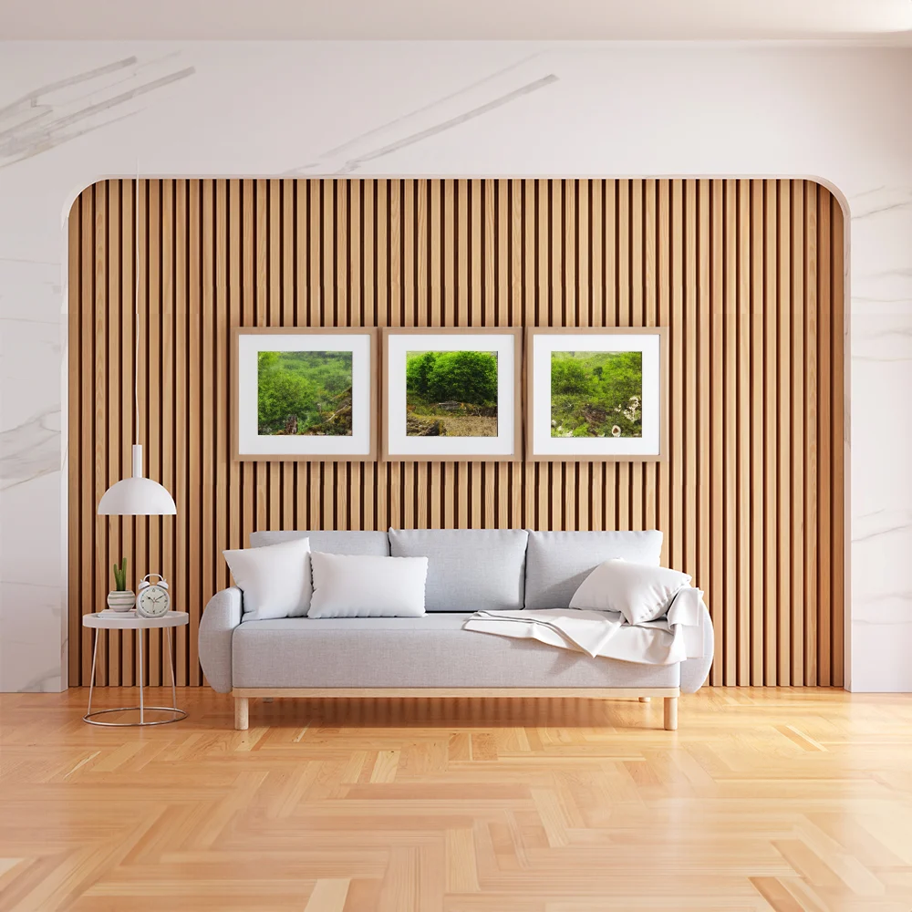Hollow fluted wall panels